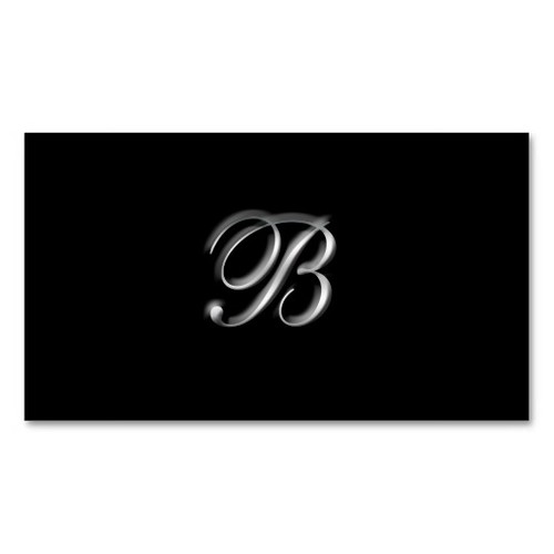 MonogramB business Cards
