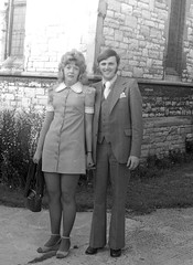 Wedding of Colin R Vokes and Valerie G Cousens 1972