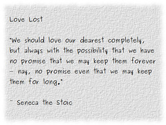Love Lost - Seneca the Stoic