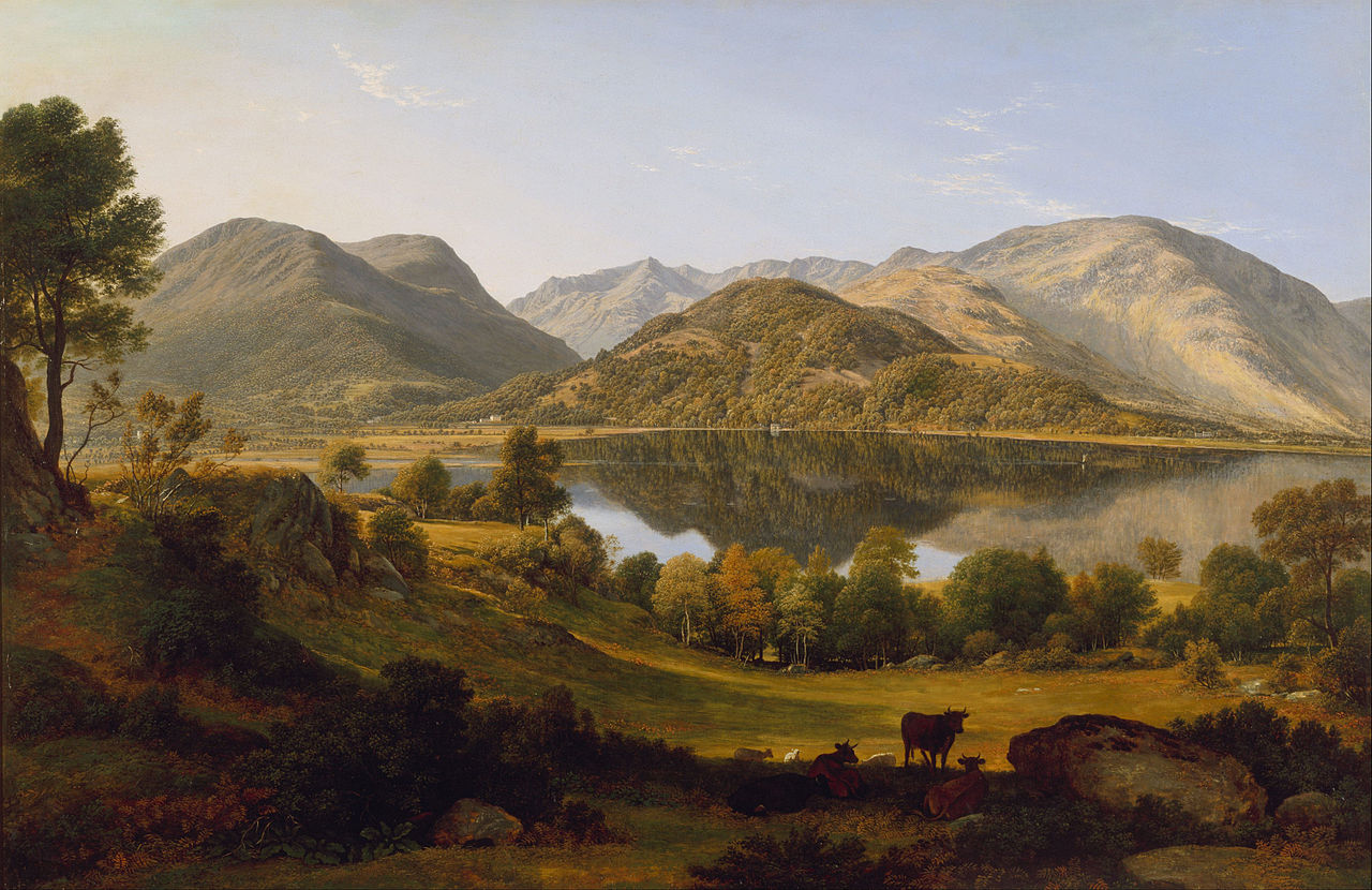 Ullswater, early morning by John Glover, 1824