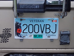 Veteran License Plates