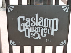Gaslamp Quarter in San Diego, CA