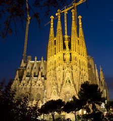 Barcelona, Spain (Sagrada Familia) - 2014