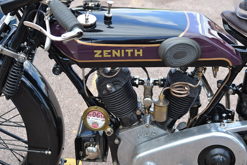 Zenith Vintage Motorcycle at the Banbury Run