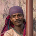 Portrait of a working man in Kolkata, India.