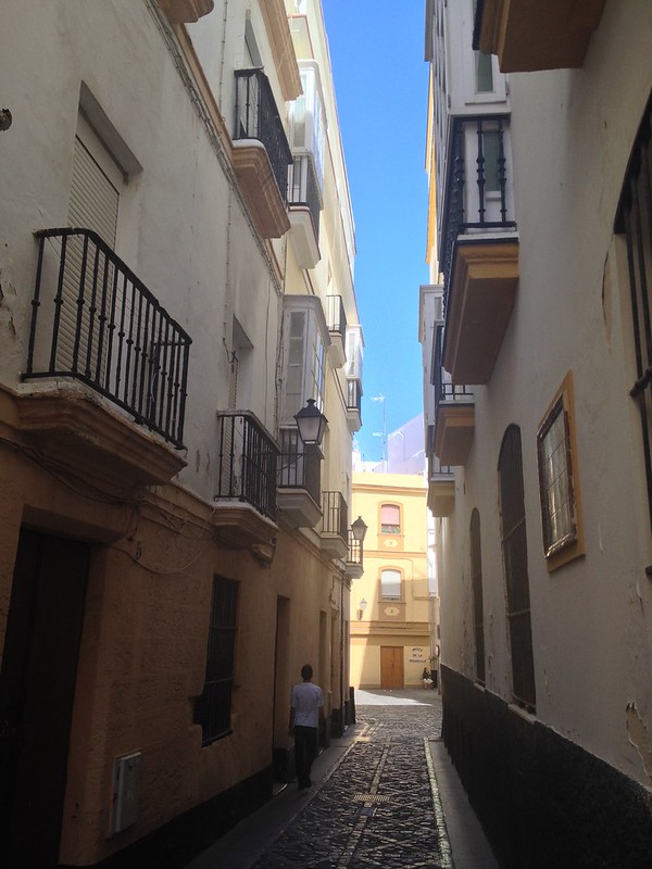 The oldest part of Cadiz
