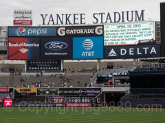 Yankees History (April 12, 1935), Yankee Stadium, The Bronx, New York City