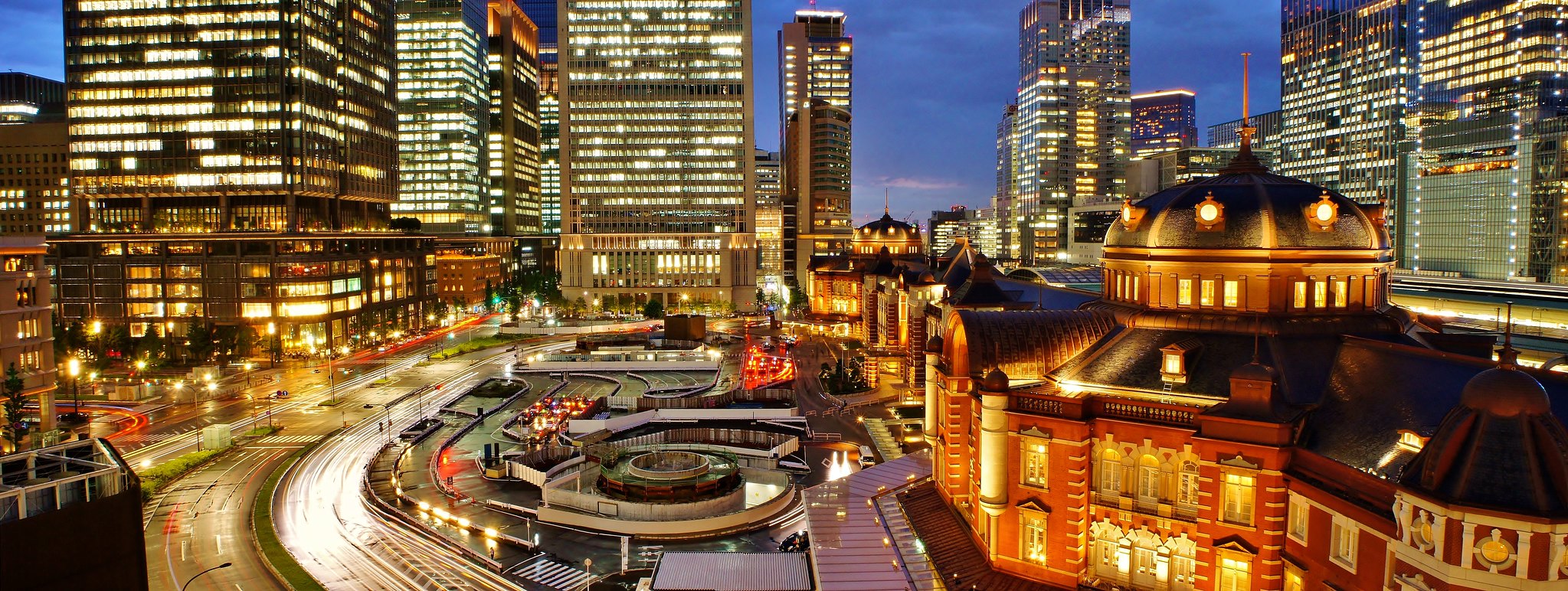 Tokyo Station from JP KITTE Tower