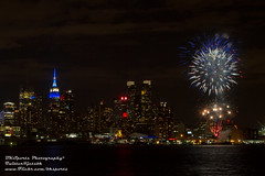 Empire State Building Fireworks