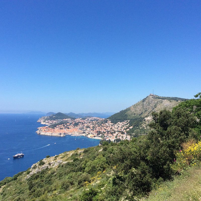 View of Dubrovnik fom a safe distance
