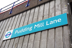 Pudding Mill Lane DLR Station - Former Station - April 17th 2014