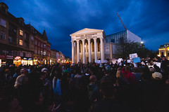 Protest against dictatorship in Subotica