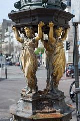 fontaine Wallace, place Léon-Blum, Marseille 1er