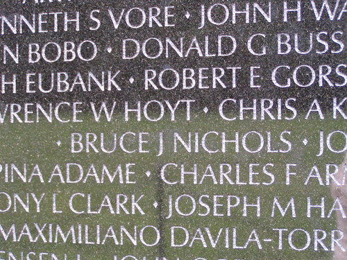 Vietnam Memorial - Washington DC