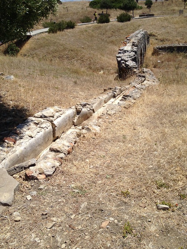 The remnants of the East Aqueduct