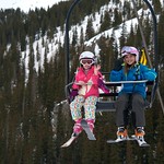 Brooklyn and Abbie on the lift!