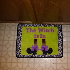 Jer's new bath mat.