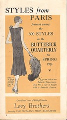 Butterick Spring 1926