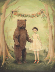 Girl with Bear