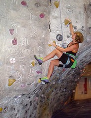 Indoor climbing