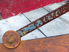 Iron rust abstract