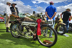 1913 Triumph Type C Roadster with Rare Wolbrown Ltd. Wicker Sidecar