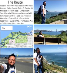 Our Hiking Outing To Lands End/Sutro Baths in SF (4-21-2017)