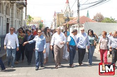 Recibimiento de la Asociación de Mocanos Ausentes desde Santo Domingo 2014