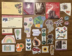 Incoming - Tea & Stickers in April
