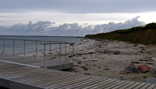 ocean morning color beach water denmark europe boardwalk canonpowershota520 korsør