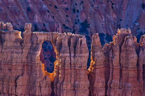 park sunset orange sun southwest west window rock canon landscape utah nationalpark spring glow arch afternoon desert south may canyon erosion hoodoo bryce brycecanyon brycecanyonnationalpark coloradoplateau 2011 50d