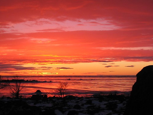 sunset red sky color colour vaasa auringonlasku punainen mustasaari raippaluoto taivas väri