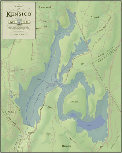 new york newyork map dam maps cartography kensico amproehlmaps
