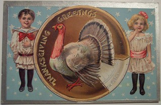 Vintage Thanksgiving Day Postcard
