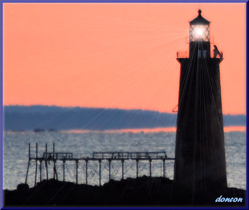 lighthouse sunrise portland effects scenery maine special portlandheadlight