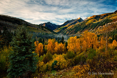 usa mountain fall nature leaves sunrise landscape colorado fallcolors co redstone highway133