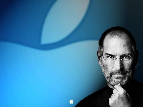 Steve Jobs - Apple's logo