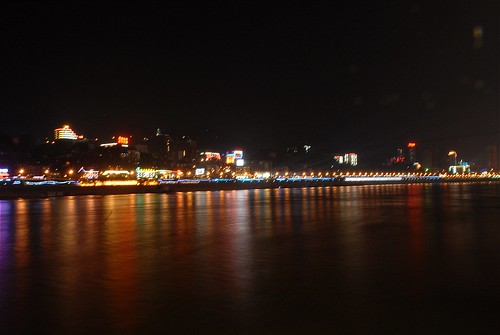 china night river yangtze yangtzeriver chongqing
