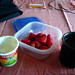 strawberries and yogurt for breakfast   DSC00577