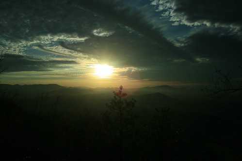 sunset mountain tennessee great smokey
