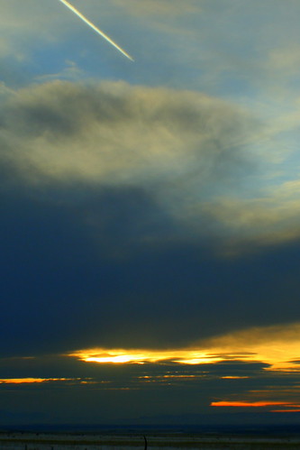 sunset sky rural january2008