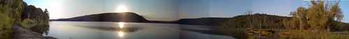 statepark panorama lake wisconsin sunrise devilslake baraboo devilslakestatepark
