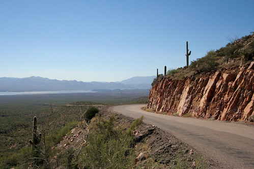 road rocks land saguaro melancholy lakeroosevelt globetrip