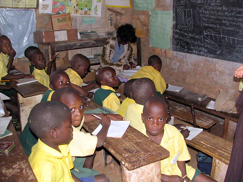Uganda classroom