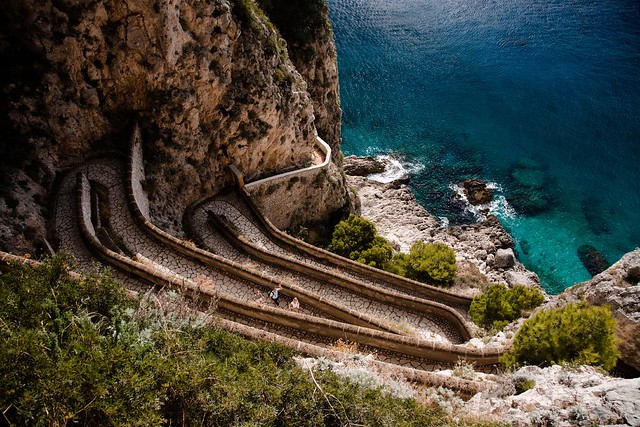 Via Krupp, Capri