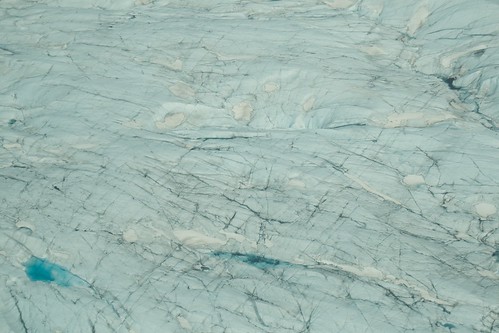 ice window alaska airplane pond view glacier pools root cessna flightseeing kennicott