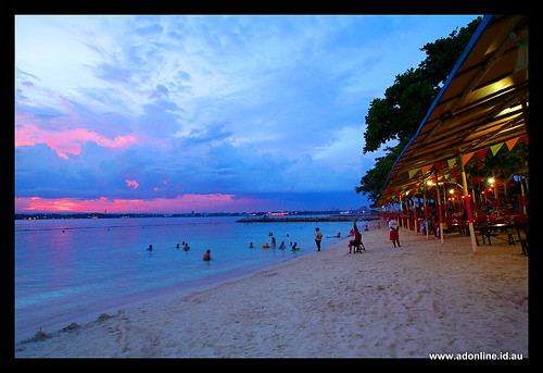 park sunset beach island evening twilight sand paradise philippines resort tables davao samalisland samal paradiseislandparkandbeachresort