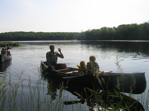 lake water kids fun fishing sunny canoe husar