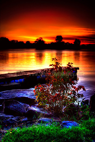 sunset orange sun lake canada water river quebec hdr ileperrot bej mywinners abigfave theunforgettablepictures tonmap damniwishidtakenthat