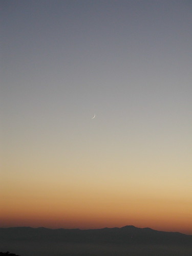 sunset moon geotagged olympus henrycoestatepark smigol olympus3020z stephenmigol